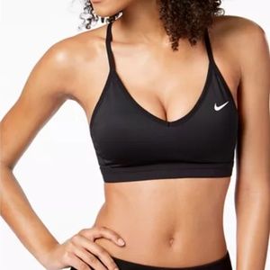 Black Nike Indy sports bra